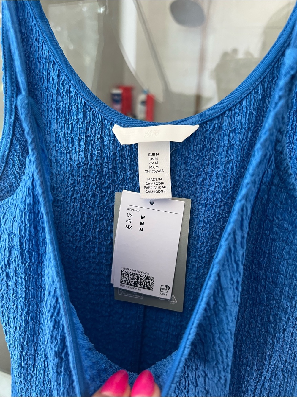 H&M Royal Blue Sleeveless Maxi Dress - Picture 2 of 2